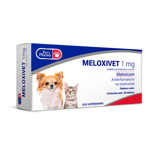 Meloxivet 1 mg - 30 Tabletas